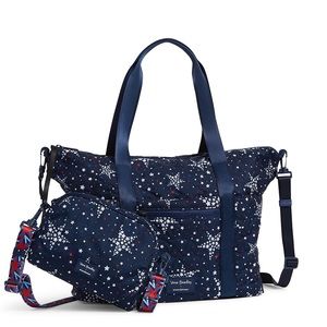 Vera Bradley Midnight Star Travel Bag Set